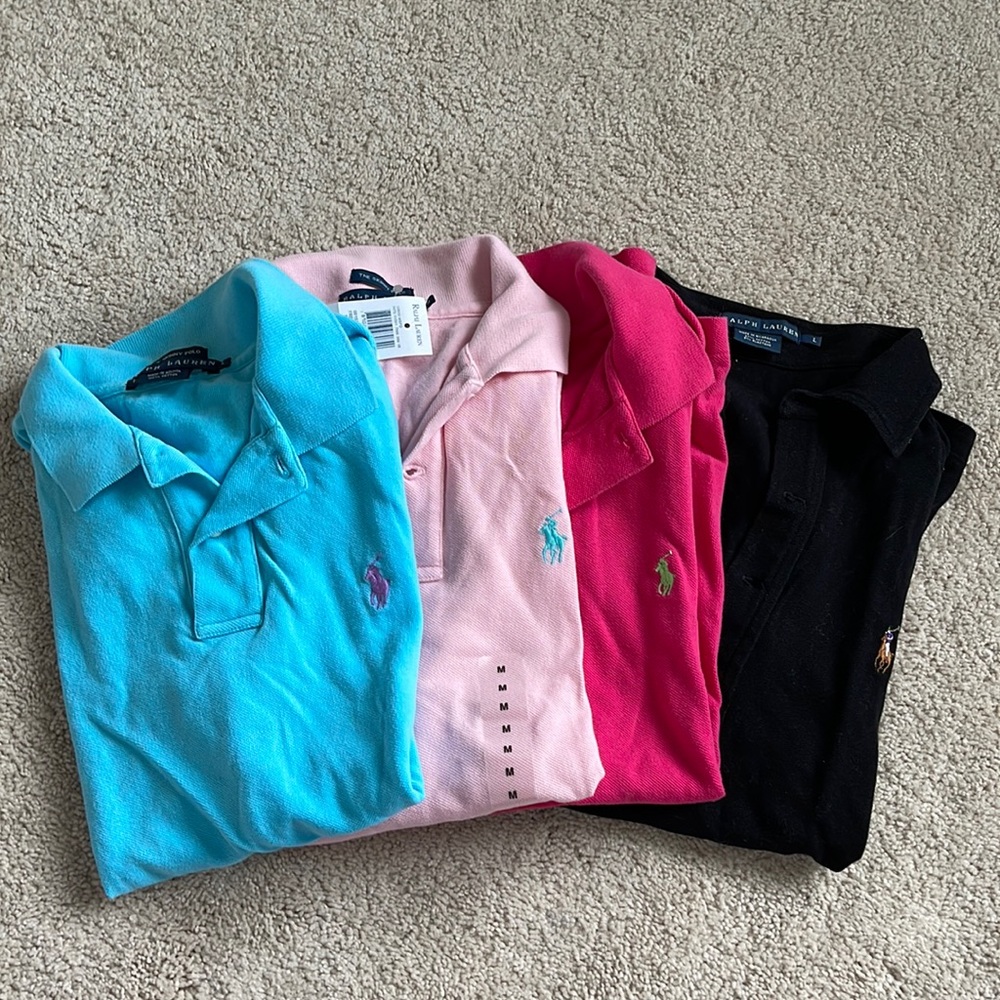 COPY - Set of 4 women’s Ralph Lauren polos